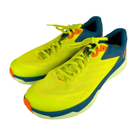 Hoka One One Zinal Evening Primrose Blue Coral Trail Running Sneakers 11.5D Mens - Picture 3 of 16